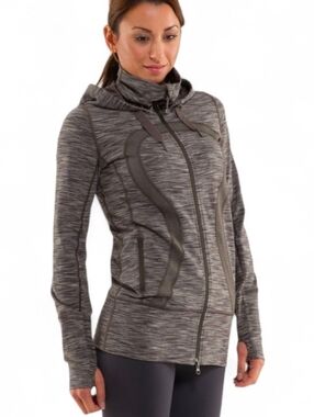 LULULEMON Stride Jacket in Wren Spacedye / Wren Colorway - Size 6